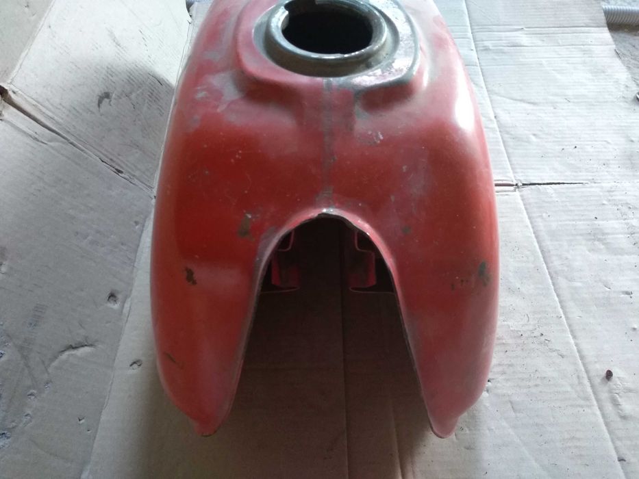 Jawa 350 TS komplet części zbiornik paliwa boczek koło