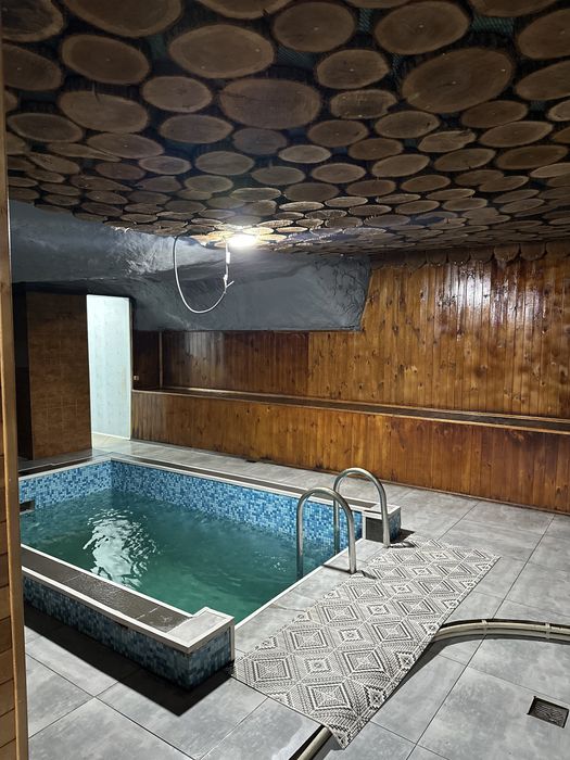 Сауна на дровах  з басейном та каміном Запоріжжя