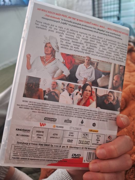 Film na dvd płyta Ślub doskonały polska komedia