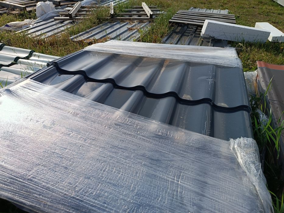 Blacha dachowa, różne kolory