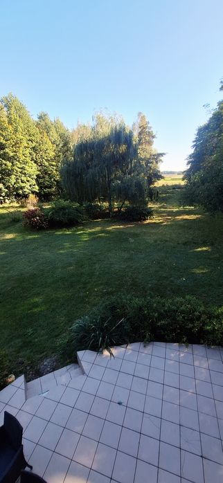 Dom z dużą działką.