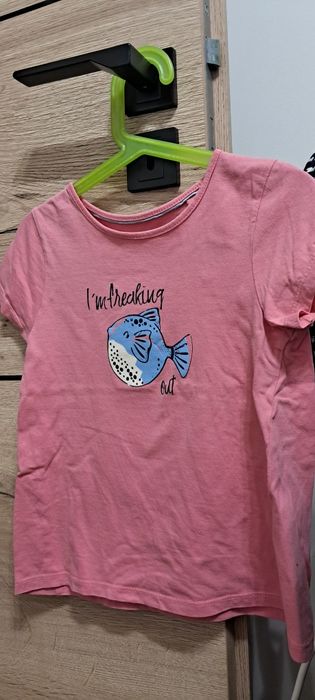 Koszulki/t-shirty szt. 7 dla dziewczynki roz. 110-116