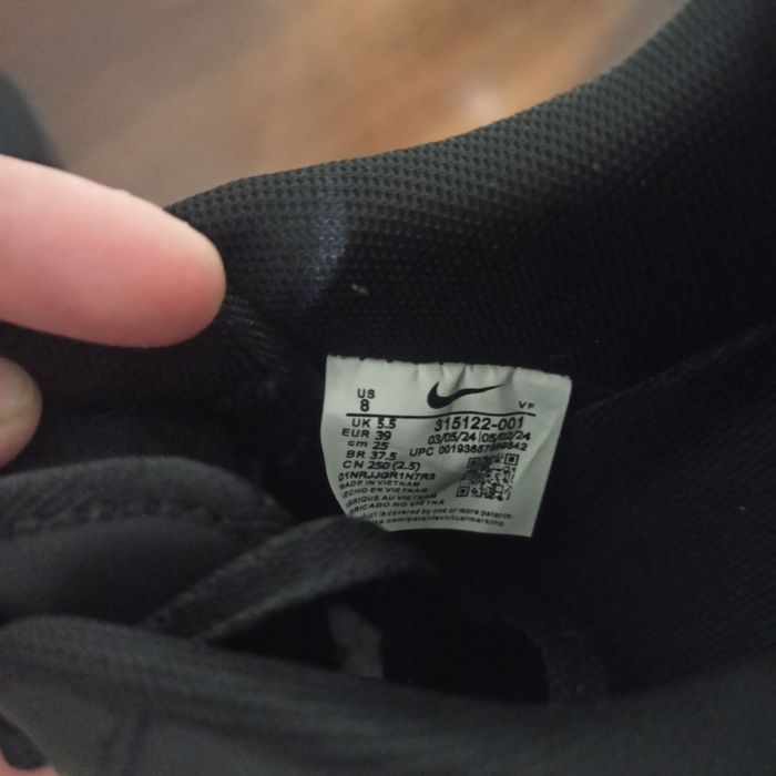 Кроссовки, NIKE  AF1 оригинал, р.38