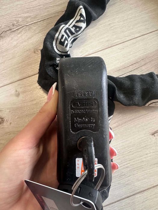 Abus Łańcuch Granit City Chain X-Plus 1060 zapięcie rowerowe kłódka na klucz