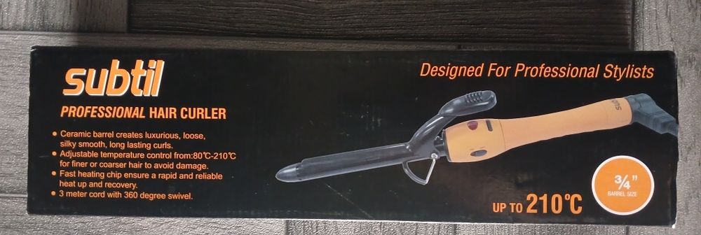 Плойка Subtil 0.75" 19 мм