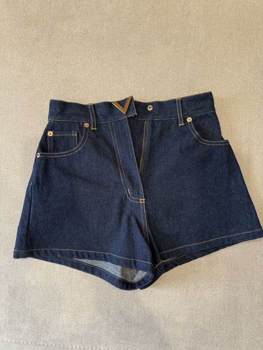 Сині шорти, джинсові шорти