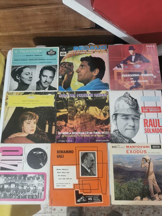 Discos muito antigos