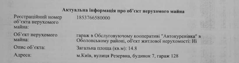 продам гараж Навігатор -1 кооператив "Автокуренівка" 14.8 м.кв.