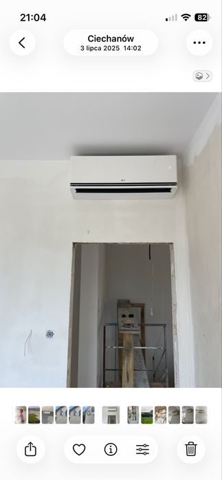 Klimatyzator 2,5 kw + montaz