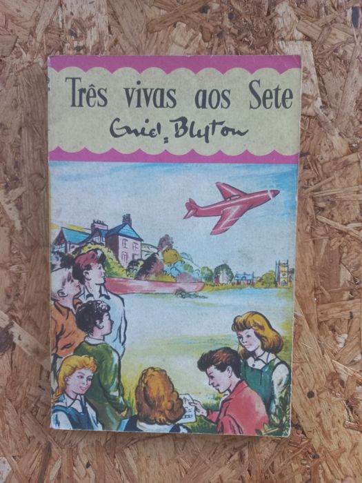 Livros clube dos sete Enid Blyton