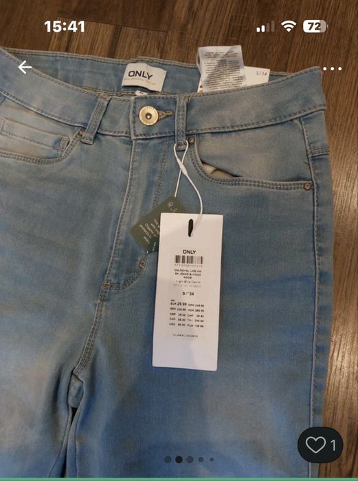 Spodnie skiny jeans