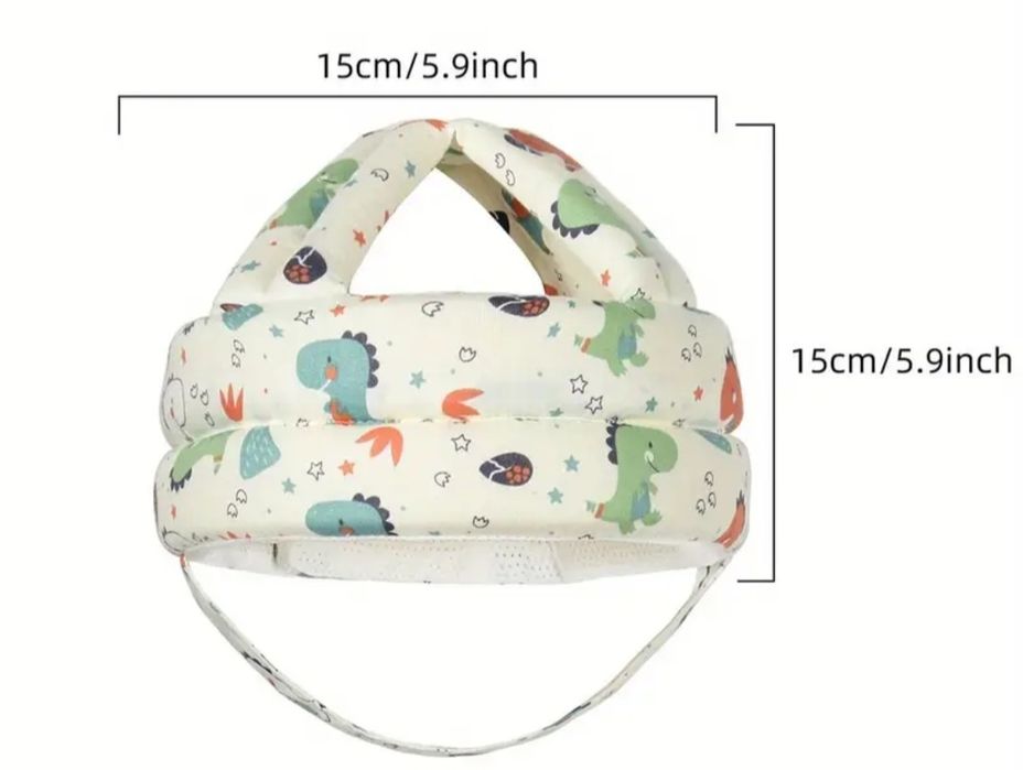 Шолом для безпеки немовлят протиударний для голови шапка каска капелюх