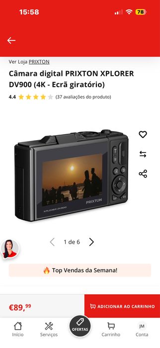 Camara Digital Prixton Xplorer DV900