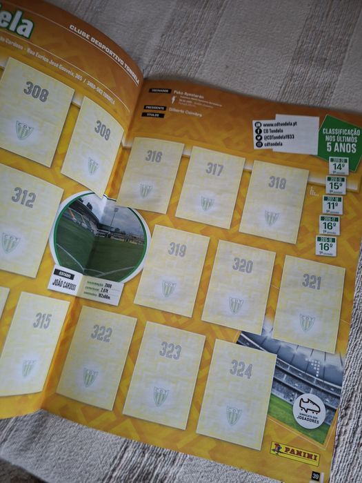 caderneta Panini Liga de futebol 2 0 2 0 - 2 0 2 1 como nova