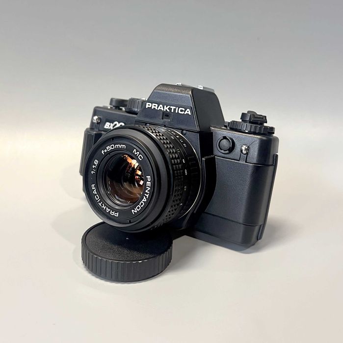 Aparat Praktica BX20 + Pentacon 50/1.8 MC + Pentacon 28/2.8 MC ZESTAW
