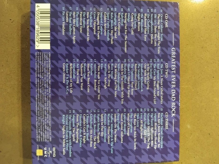3 Cds novos de Rock