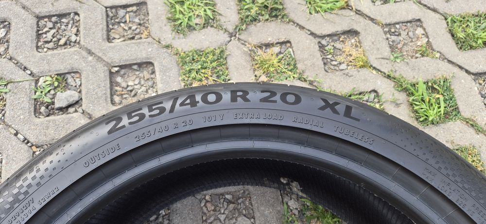 255/40r20 101Y XL Continental SportContact 6 z 2024r ładne.