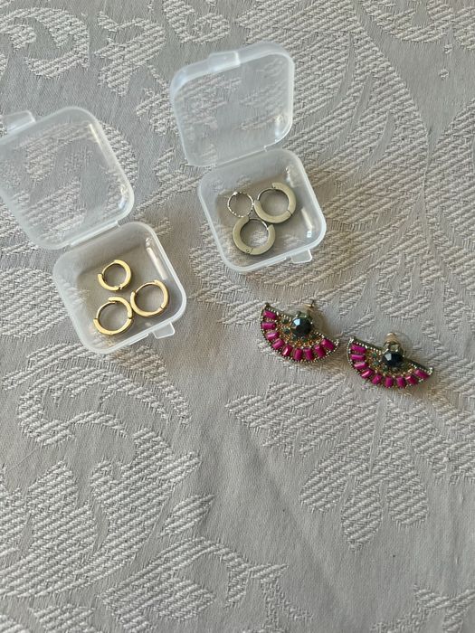 Brincos em Cobre e Parfois