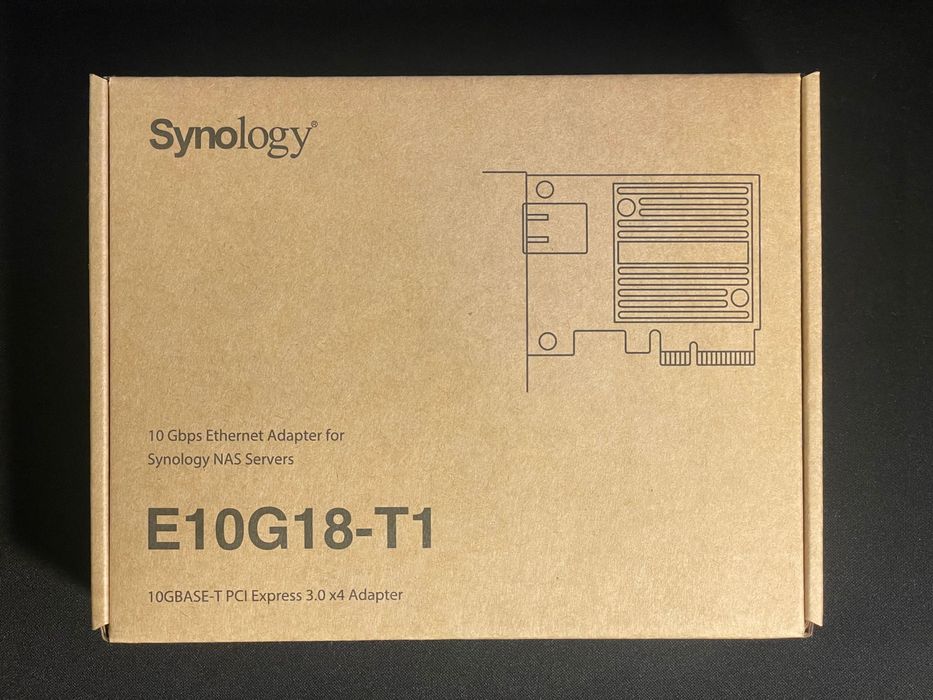 Card 10 Gbps Ethernet for Synology NAS - E10G18-T1 PCI Express