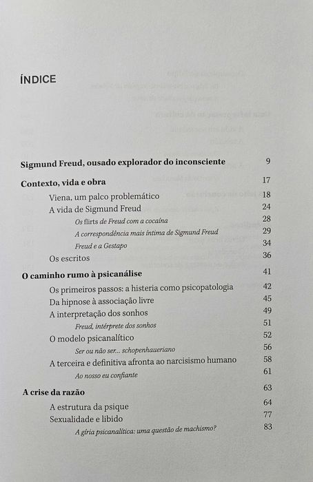 Livro Freud - viagem às profundezas do eu