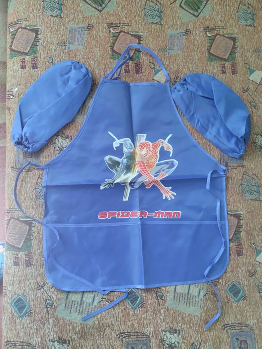 Нові комплекти. Фартух із кишенями для праці, творчості + нарукавники