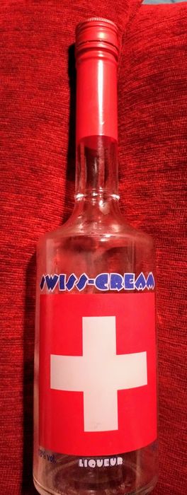 Butelka Swiss Cream. Kolekcjonerska. Szwajcaria