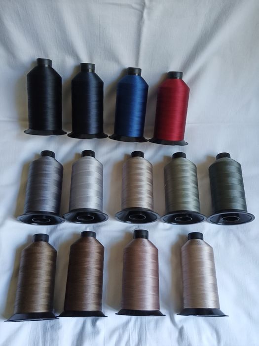 Капроновые нитки для кожи Coats gral 40.Нитки для шкіри,мебелі,взуття.