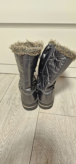 Everest buty zimowe damskie rozmiar 39 wkładka 24,5cm stan bardzo dobr
