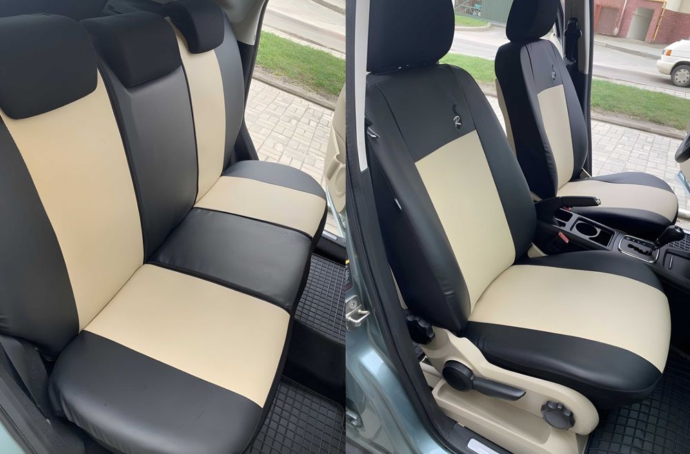 Чохли на сидіння еко шкіра алькантара чехли шкіряні Чехлы на сиденья