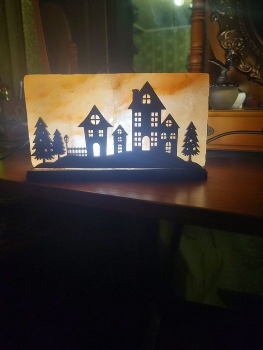 Соляной светильник