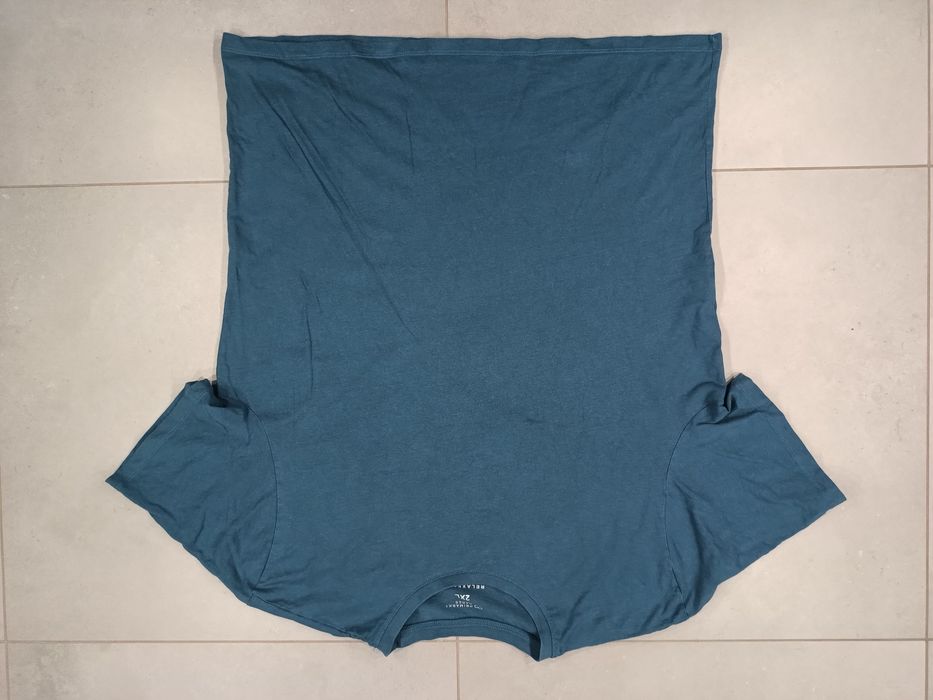 T-shirt męski koszulka roz. XXL 2XL kolor morski 100% bawełna Primark