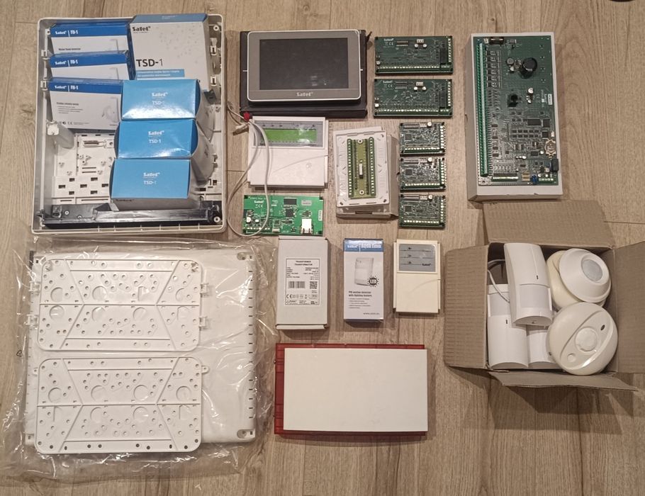 Mega zestaw Satel Integra 128 ethm-1 plus opu-3p int-tsi