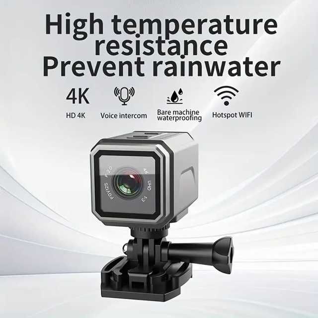 Câmera de ação 4K Ultra HD