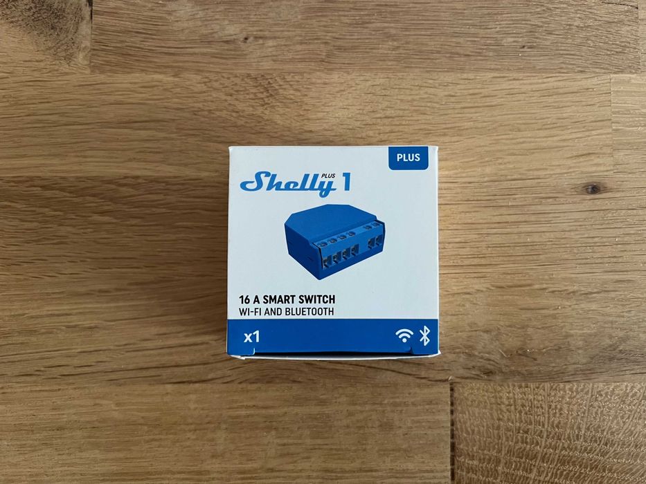 Shelly Plus 1 Automação