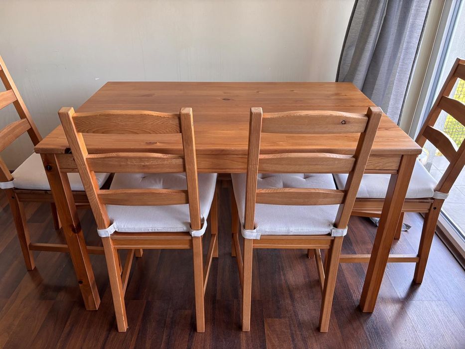 IKEA JOKKMOK – stół + 4 krzesła