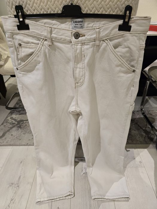 Spodnie męskie Cropp W32 L32 białe