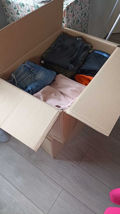 Box spodnie zestaw  paka mix