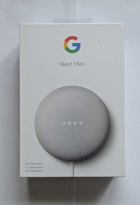 Розумна колонка Google Nest Mini 2 європа