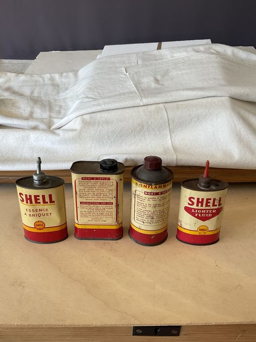 Latas shell 1950