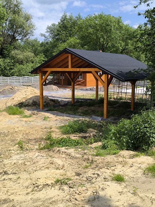 Altana.Wiata garażowa.