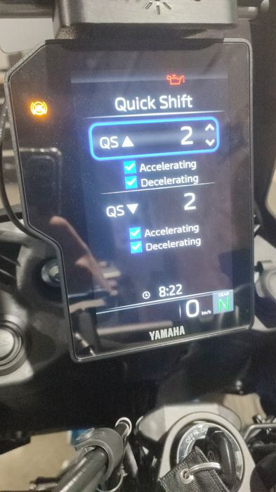 Quickshifter Tenere 700, 2025/26