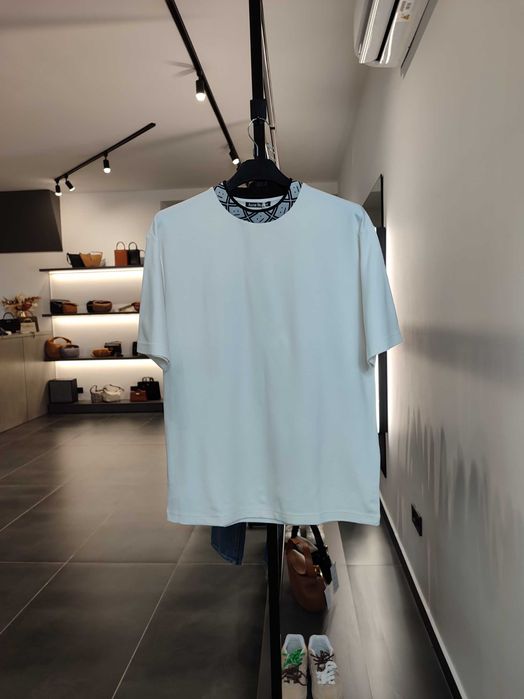 Футболка Acne Studios Eternal Rib Face Tee Optic White