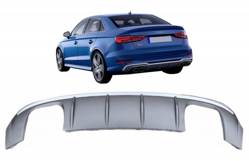 Difusor Audi A3 8V Sedan (2016 a 2019) S-Line