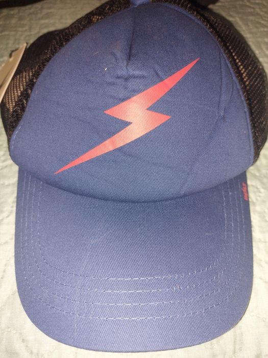 NOVA C/ ETIQUETA PACK Lightning Bolt Mochila + Estojo + Chapéu (A)