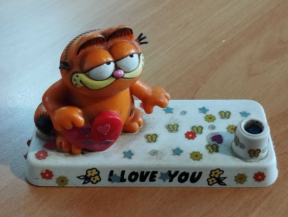 Boneco Garfield PVC I Love You
