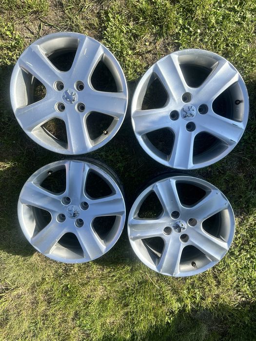 oryginalne felgi aluminiowe Peugeot 307