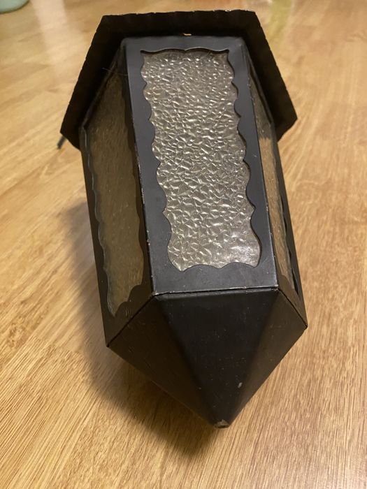 Stara lampa wisząca Vintage