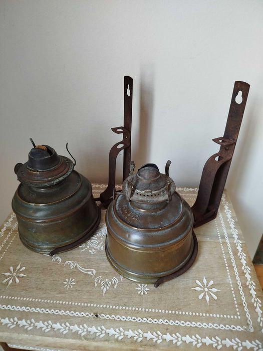 Antigos e Raros Candeeiros a petróleo "Victor - USA"