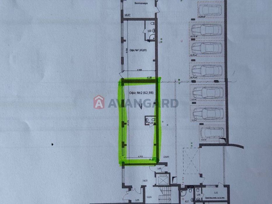 Продаж комерції 63 м2 у Грінвуд 3 Брюховичі