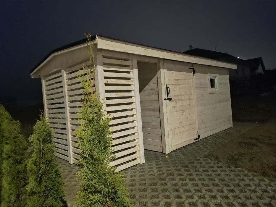 Drewutnia  ,schowek 2,5 x 4 m